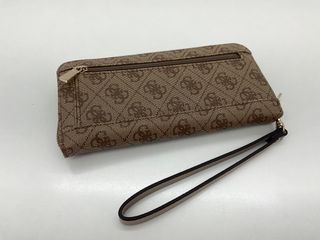 Cartera Guess Monedero Marrón y Beige
