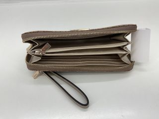 Cartera Guess Monedero Marrón y Beige