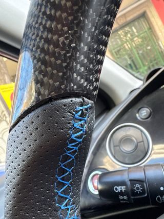 Volante Honda Civic FN/FK Carbono y Textil