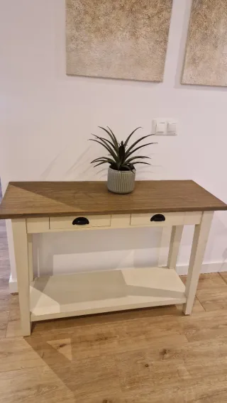 Mueble de entrada de madera