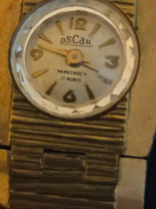 Reloj Oscar Dorado Vintage Mujer
