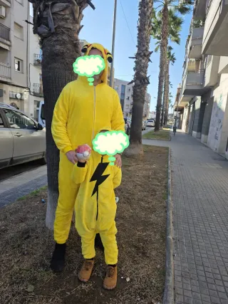 Disfraz adulto Pokemon Pikachu XL Yo! Party