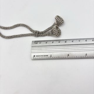 Collar de oro blanco 18kt