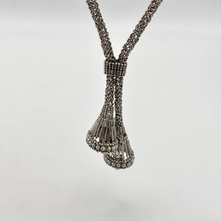 Collar de oro blanco 18kt