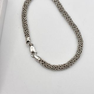 Collar de oro blanco 18kt