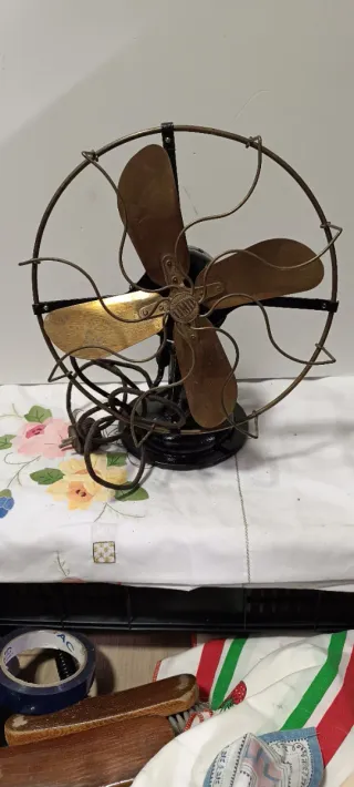 Ventilador Antiguo Inglés