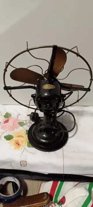 Ventilador Antiguo Inglés