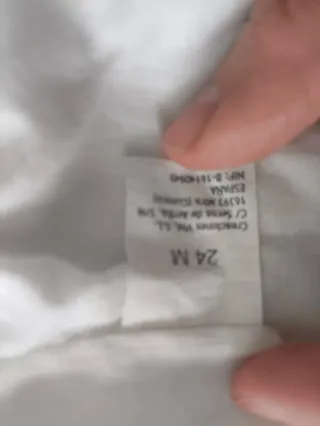 Conjunto bebé 24 meses