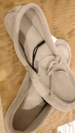 Zapatos Zara Home Piel Beig