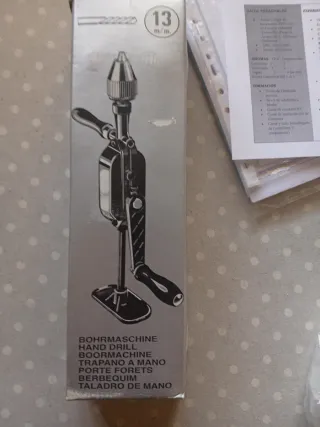 Taladro manual antiguo Zenith