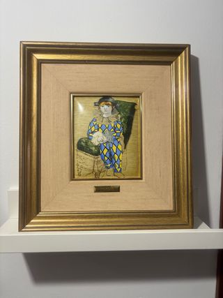 Litografía Picasso enmarcada