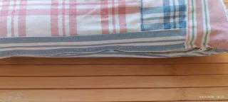 Cojines Patchwork Azul y Rosa (2 uds)