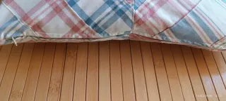 Cojines Patchwork Azul y Rosa (2 uds)