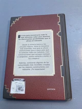 Libro Minecraft: Guía Redstone Edición Revisada