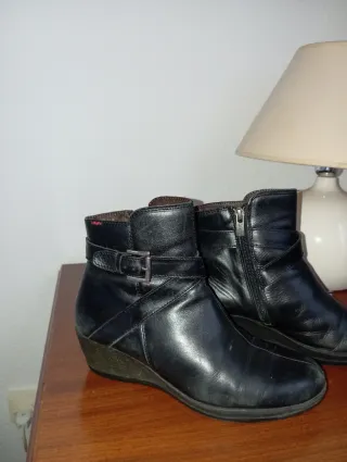 Botines bajos negros