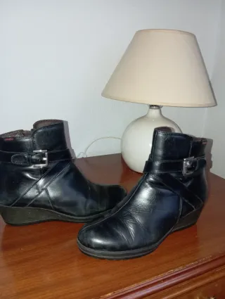 Botines bajos negros