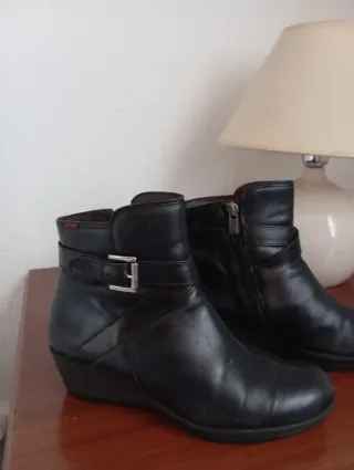 Botines bajos negros