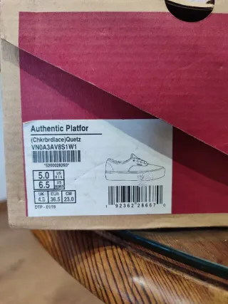 Zapatillas Vans Verde Talla 36.5