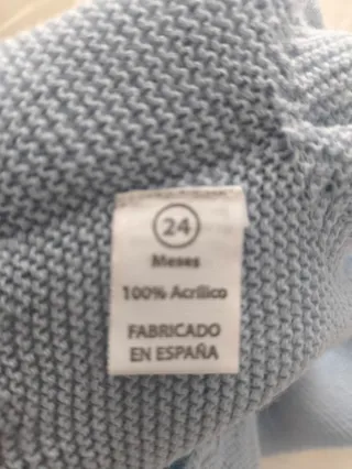 Torera azul bebé 24 meses