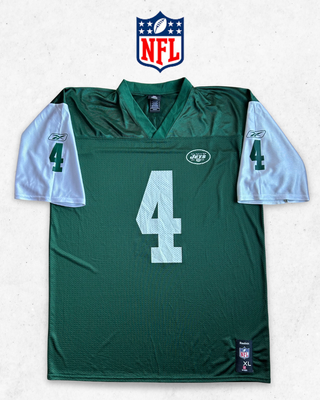 Reebok NFL New York Jets ユニフォーム FAVRE 4 Jersey NFL New York Jets #4 Brett Favre XL de segunda mano por 30