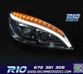 FAROS LED TUBE LIGHT DINAMICO PARA MERCEDES W204 07-10 CROMA
