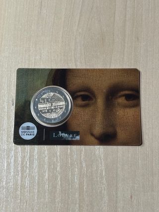 Moneda 2€ Francia 2025 Coincard Louvre