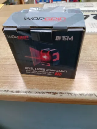 Nivel Láser WORXGRIP 15M