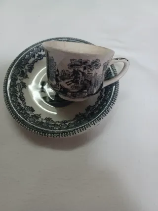 Chávena de café com pires