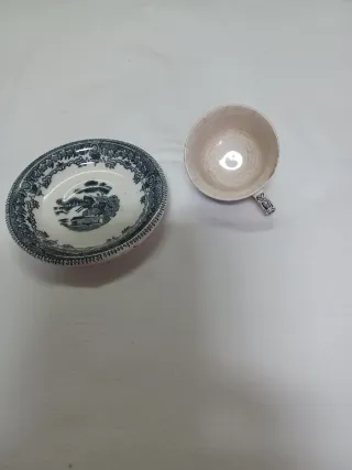 Chávena de café com pires