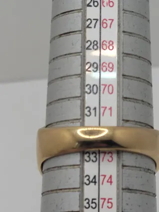 Anillo Guardia Civil Chapado Oro Verde