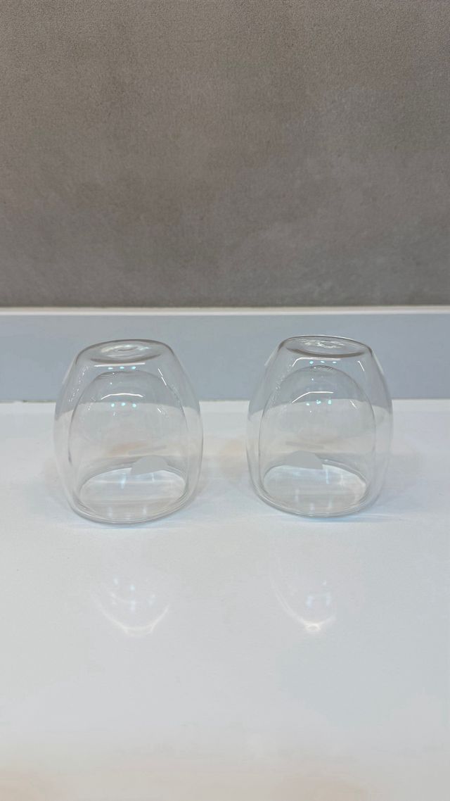 Incapto - Set 2 Vasos Doble Pared Espresso
