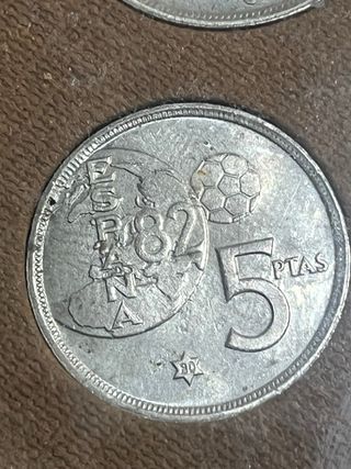 Monedas España 1982 Sin Circular