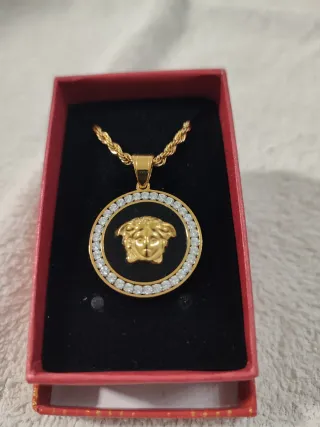 Colgante Versace Acero Inoxidable