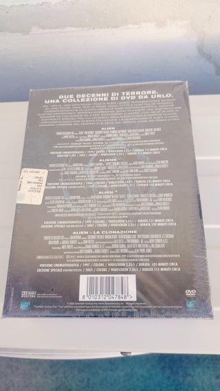 Alien Quadrilogia Box 9 DVD con Libretto