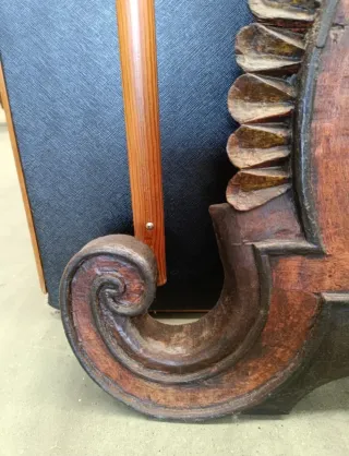 Reloj Talla Policromada S.XIX