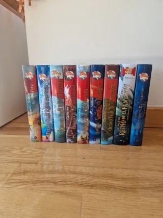 9 libros Gerónimo Stilton