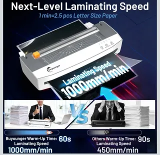 Plastificadora Buyounger A3 1000mm/min