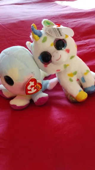 Peluche polpo e unicorno Ty Beanie Boos