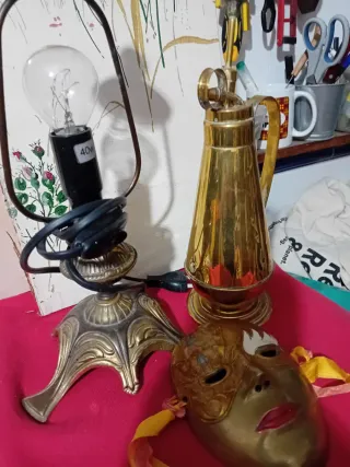 Lote de objetos decorativos vintage