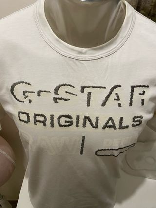 Camiseta G-Star RAW Original Blanca