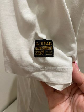 Camiseta G-Star RAW Original Blanca