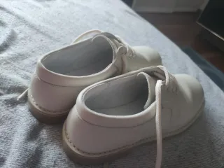Zapatos comunión niño beige