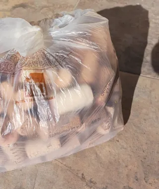 Lote de tapones de corcho de vino 1 kilo