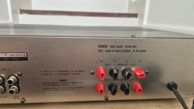 Amplificador Luxman L-210 Plata