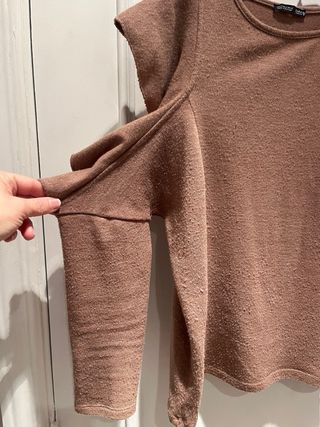 Jersey hombros descubiertos talla única