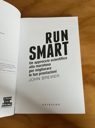 Run smart. Un approccio scientifico alla marato...