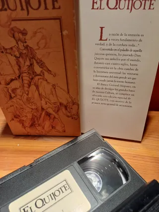 VHS El Quijote Clásico Español