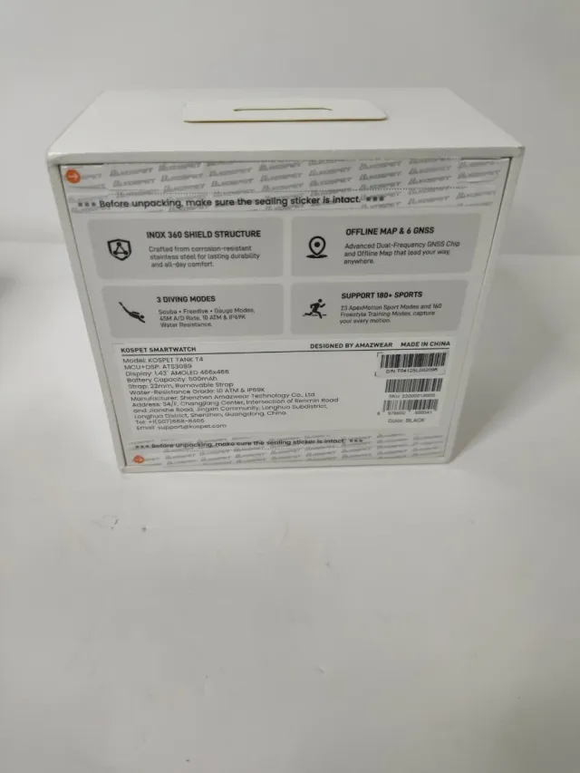 KOSPET Tank T4 Reloj Inteligente Hombre GPS