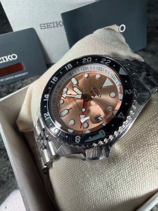 Seiko 5 Sports GMT Automático - Nuevo Full Set