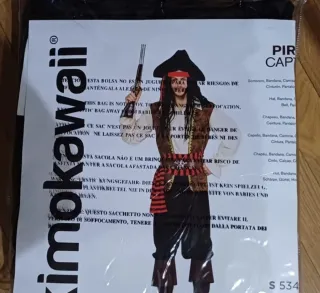 Disfraz Pirata Kimokawaii Talla XXXL (50-60)